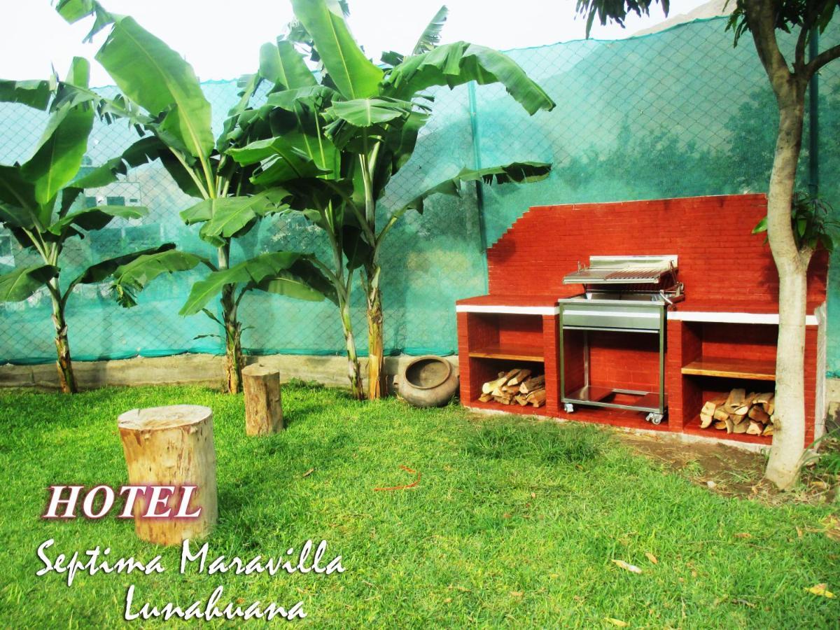 Hotel Septima Maravilla Lunahuana Exterior photo